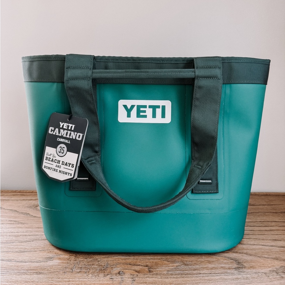 Yeti Camino Carry All 35 Black Forest Green